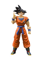 Bandai Tamashii Nations S.H. Figuarts Son Goku (A Saiyan Raised on Earth) Dragon Ball Super Action Figure