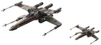 Bandai Hobby Star Wars 1/72 X-Wing Red Squadron (Special Set), Multicolor
