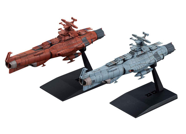 Bandai Hobby Mecha Collection #11 U.N.C.F. D-1 Set 2 Yamanami Fleet & Mars Defense Line Starblazers