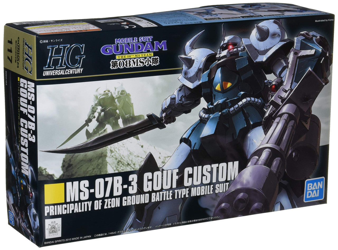 HGUC 1/144 Gouf Custom Plastic Model