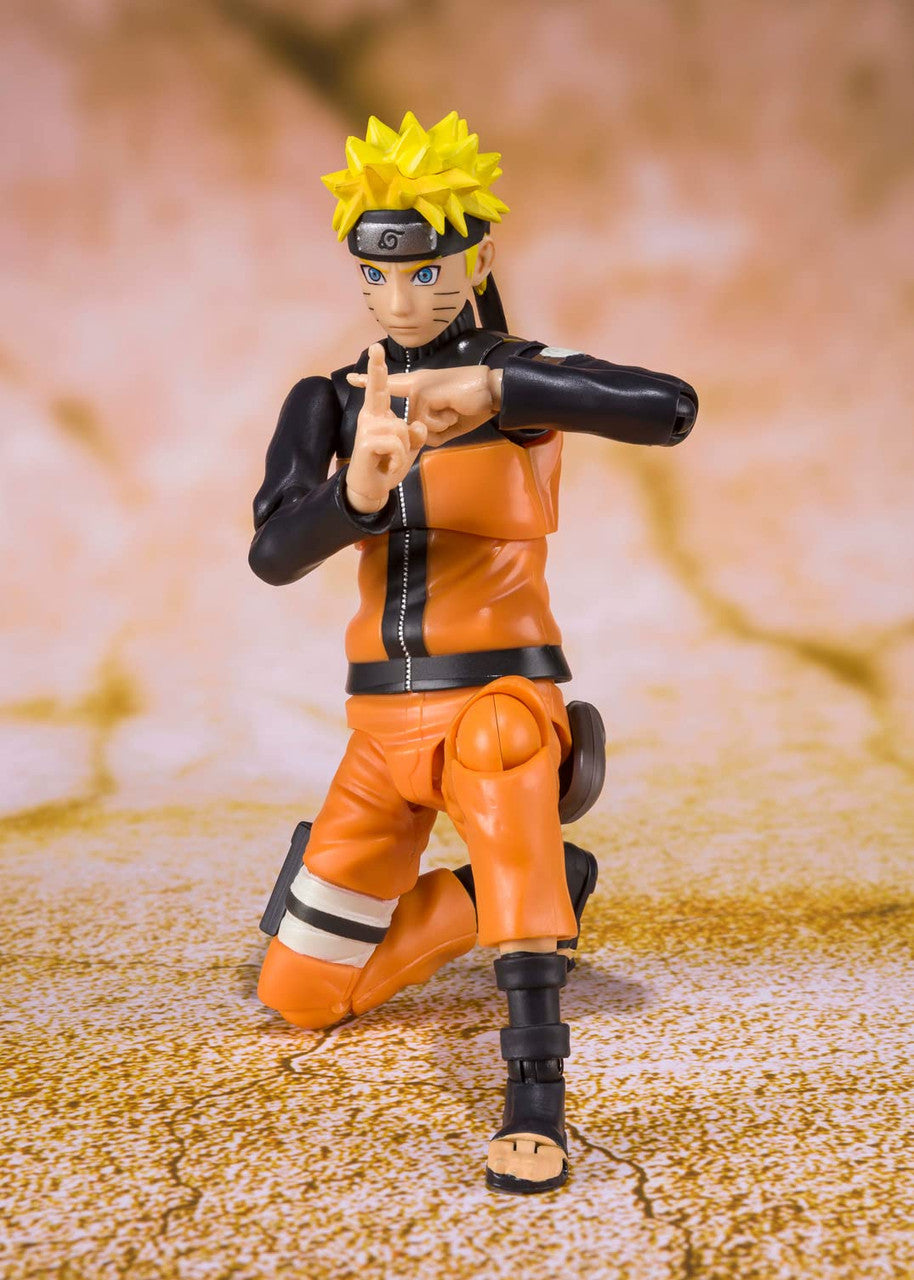 Tamashii Nations S.H.Figuarts - Naruto Uzumaki [Best Selection] (New Package Ver.) [Naruto Shippuden], Bandai Spirits S.H.Figuarts Action Figure (BAS61877)