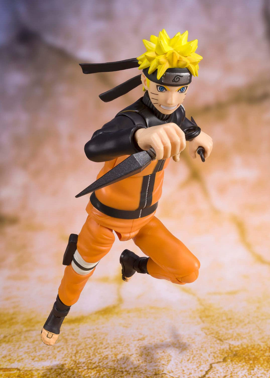 Tamashii Nations S.H.Figuarts - Naruto Uzumaki [Best Selection] (New Package Ver.) [Naruto Shippuden], Bandai Spirits S.H.Figuarts Action Figure (BAS61877)