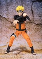 Tamashii Nations S.H.Figuarts - Naruto Uzumaki [Best Selection] (New Package Ver.) [Naruto Shippuden], Bandai Spirits S.H.Figuarts Action Figure (BAS61877)