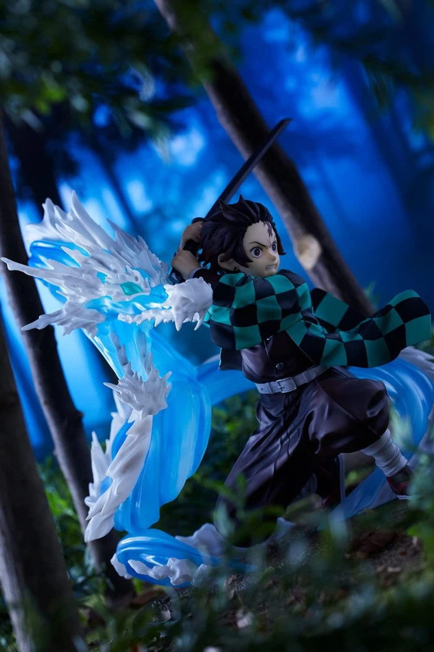 Aniplex Demon Slayer: Kimetsu No Yaiba Tanjiro Kamado Figure Deluxe Version
