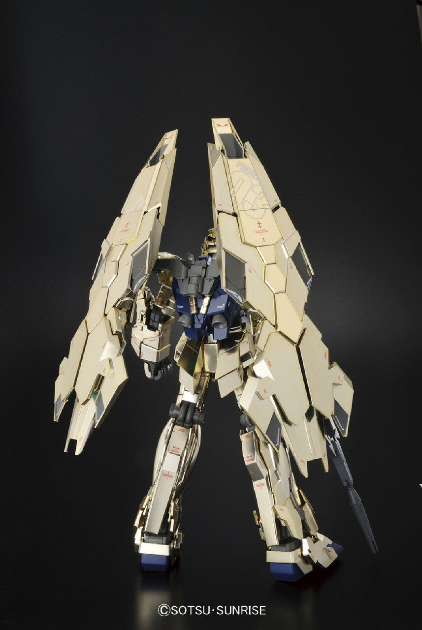 Bandai Hobby MG Unicorn Gundam 03 Phenex Model Kit (1/100 Scale)