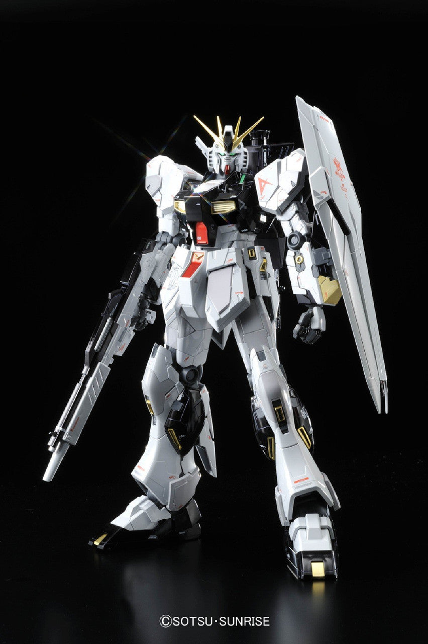 Bandai Hobby MG Nu Gundam Version Ka Titanium Finish Action Figure