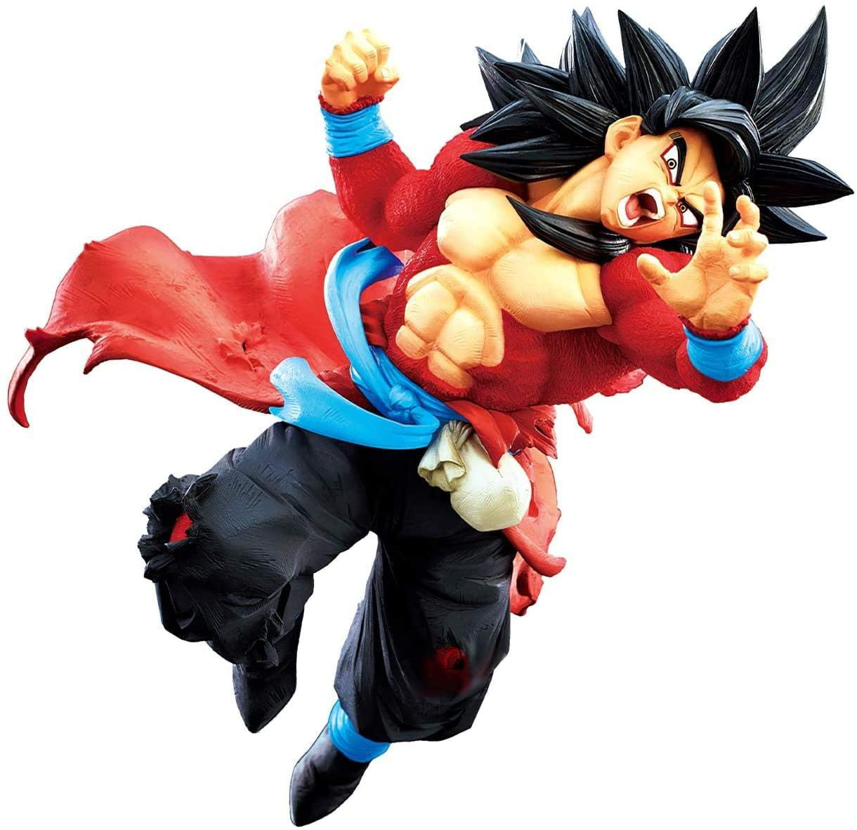 Banpresto Super Dragonball Heroes 9th Anniversary Figure-Super Saiyan 4 Son Goku: Xeno-, Multicolor