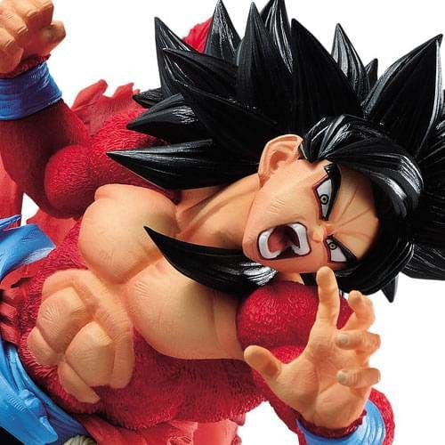Banpresto Super Dragonball Heroes 9th Anniversary Figure-Super Saiyan 4 Son Goku: Xeno-, Multicolor