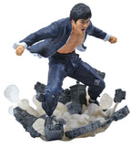 DIAMOND SELECT TOYS Bruce Lee Gallery: Earth PVC Statue, Multicolor, 9 inches