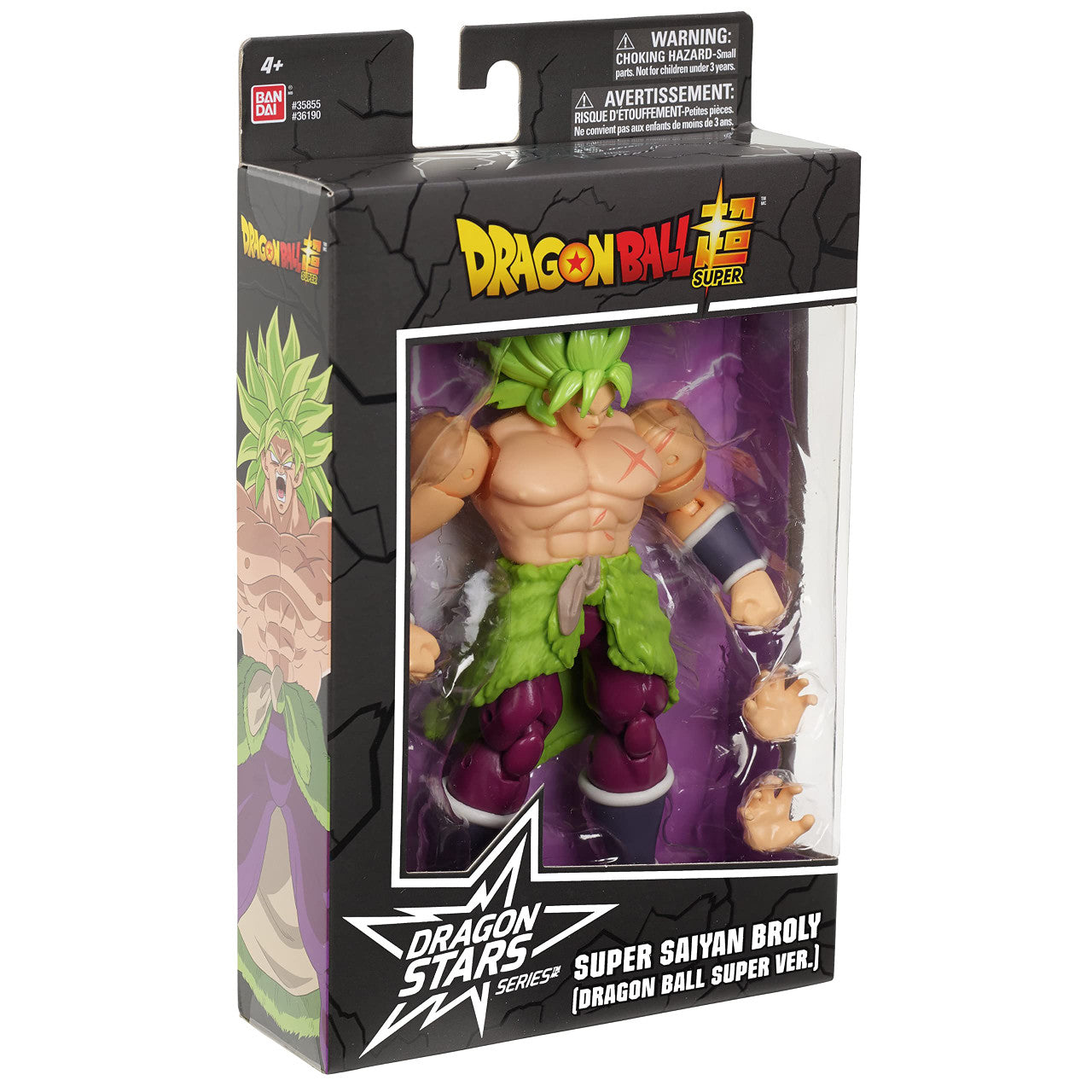 Dragon Ball Stars Super Saiyan Broly Action Figure