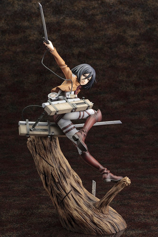 Kotobukiya Attack On Titan : Mikasa Ackerman (Renewal Package Variant) ArtFX J Statue