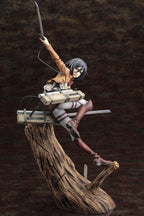 Kotobukiya Attack On Titan : Mikasa Ackerman (Renewal Package Variant) ArtFX J Statue