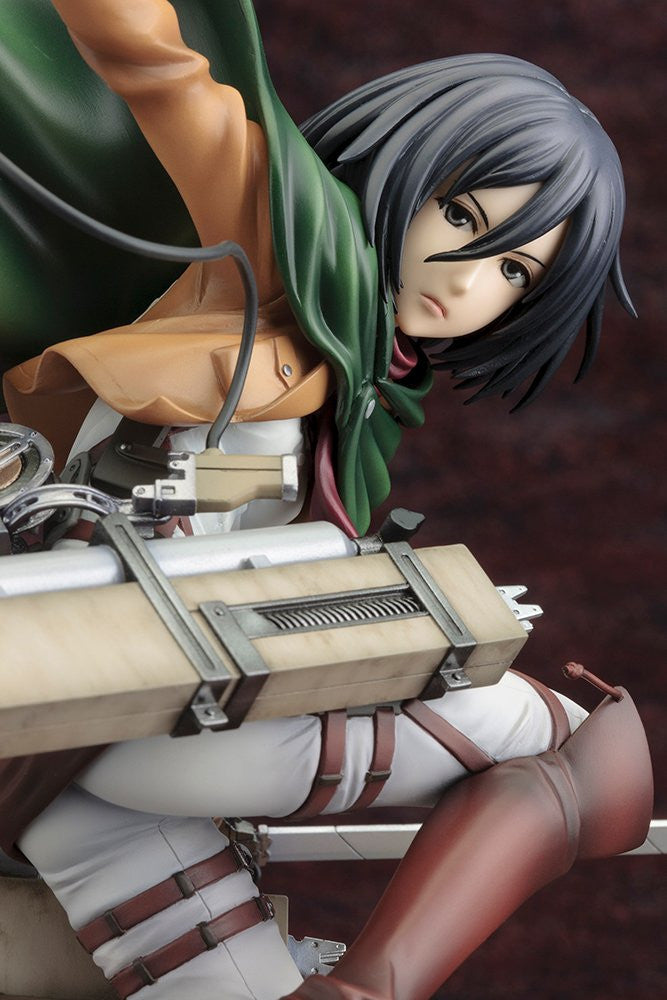 Kotobukiya Attack On Titan : Mikasa Ackerman (Renewal Package Variant) ArtFX J Statue