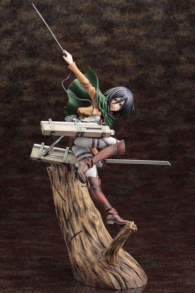 Kotobukiya Attack On Titan : Mikasa Ackerman (Renewal Package Variant) ArtFX J Statue