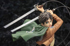 Kotobukiya Attack On Titan: Eren Yeager (Renewal Package Variant) ArtFX J Statue, Multicolor