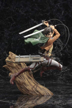 Kotobukiya Attack On Titan: Eren Yeager (Renewal Package Variant) ArtFX J Statue, Multicolor