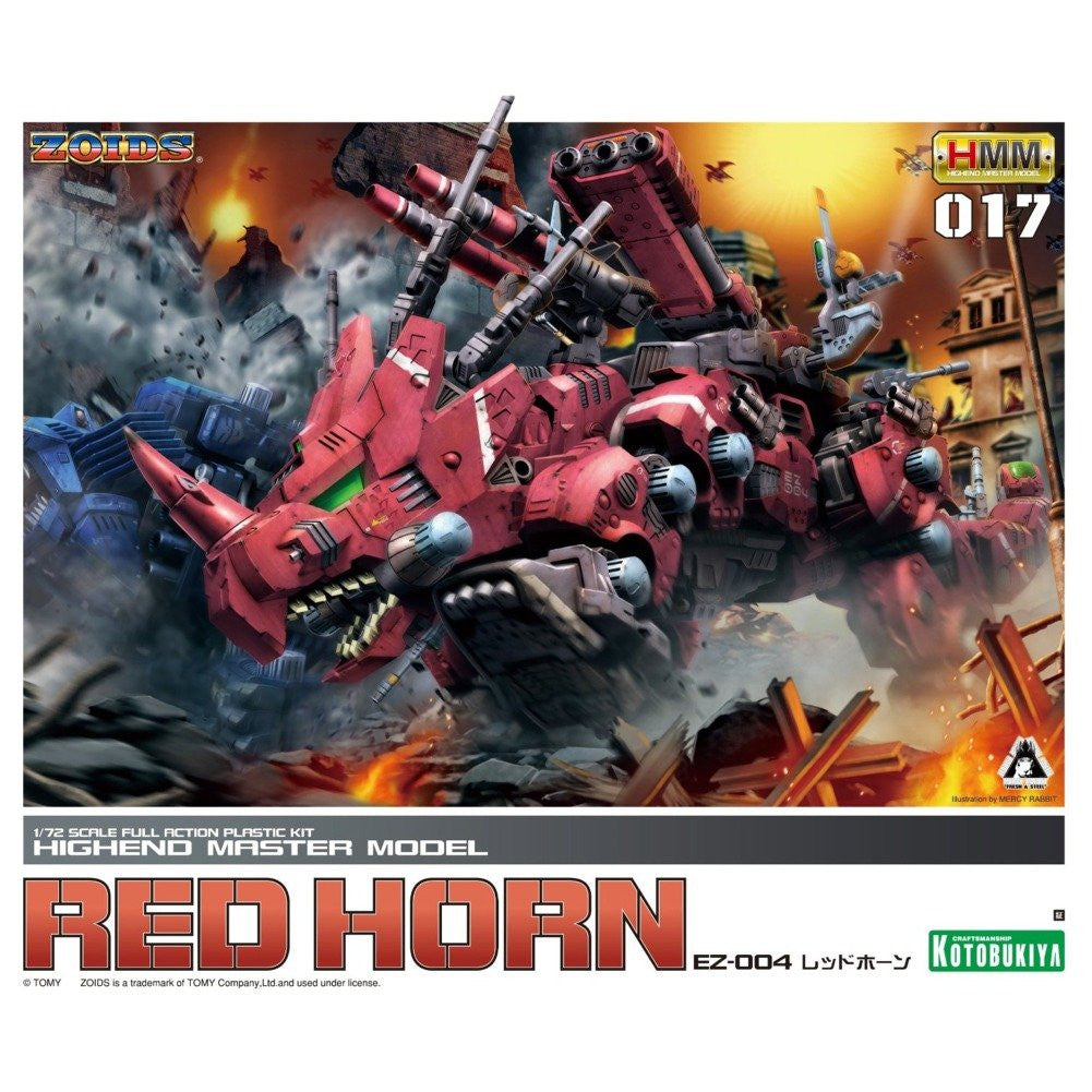 1/72 Scale High End Master Model EZ004 Red Horn Zoid ZD030