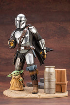 Kotobukiya The Mandalorian & The Child ArtFX PVC Statue, Multicolor