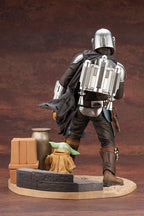 Kotobukiya The Mandalorian & The Child ArtFX PVC Statue, Multicolor