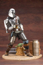 Kotobukiya The Mandalorian & The Child ArtFX PVC Statue, Multicolor