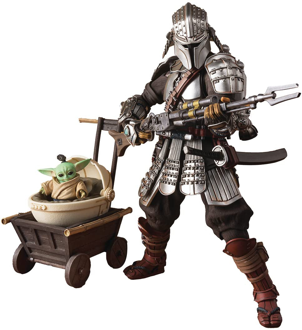 Tamashii Nations - Ronin Mandalorian & Grogu (Beskar Armor) [The Mandalorian, Bandai Spirits Meisho Movie Realization Action Figure