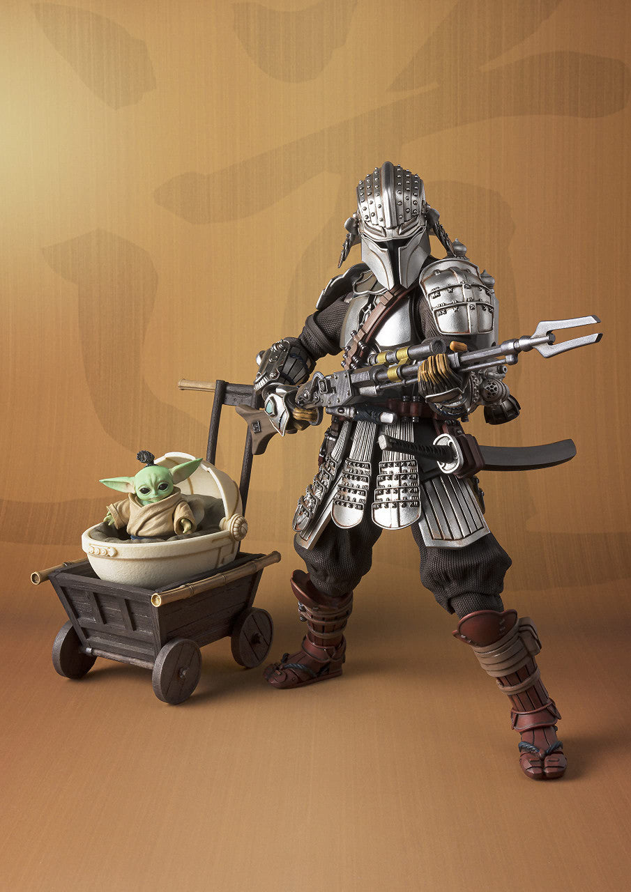 Tamashii Nations - Ronin Mandalorian & Grogu (Beskar Armor) [The Mandalorian, Bandai Spirits Meisho Movie Realization Action Figure