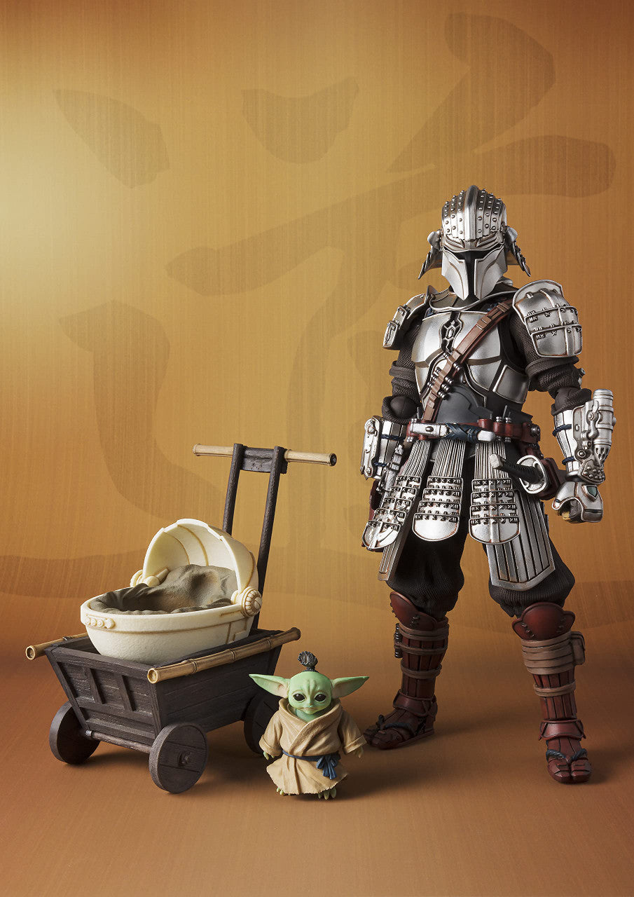 Tamashii Nations - Ronin Mandalorian & Grogu (Beskar Armor) [The Mandalorian, Bandai Spirits Meisho Movie Realization Action Figure