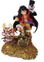 One Piece Monkey D Luffy WT100 Commemorative Eiichiro Oda Illustration Daikaizoku Hyakkei Action Figure Figuarts Zero Bandai Spirits Tamashii Nations