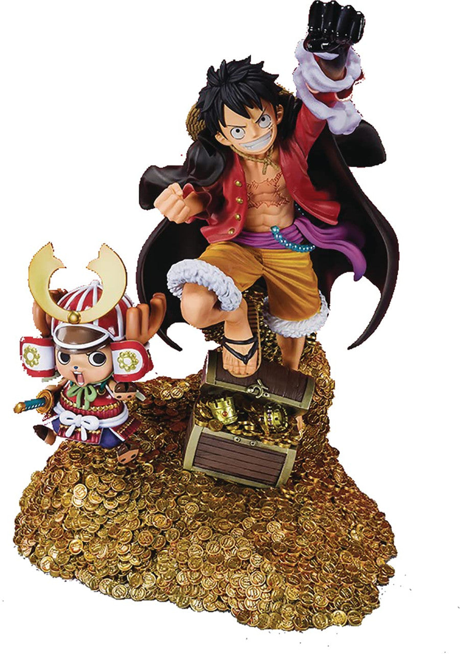 One Piece Monkey D Luffy WT100 Commemorative Eiichiro Oda Illustration Daikaizoku Hyakkei Action Figure Figuarts Zero Bandai Spirits Tamashii Nations