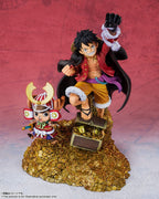 One Piece Monkey D Luffy WT100 Commemorative Eiichiro Oda Illustration Daikaizoku Hyakkei Action Figure Figuarts Zero Bandai Spirits Tamashii Nations