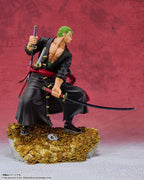 Tamashii Nations Figuarts Zero - Roronoa Zoro - WT100 Commemorative Eiichiro Oda Illustration Daikaizoku Hyakkei- [One Piece]