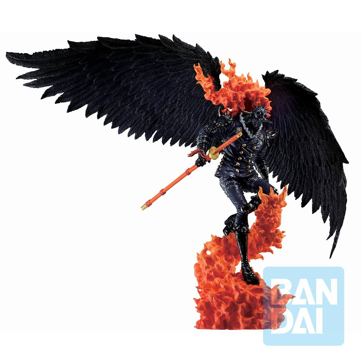 Bandai Ichibansho Figure - King (The Fierce Men Who Gathered at The Dragon) [One Piece] (BAS60179)