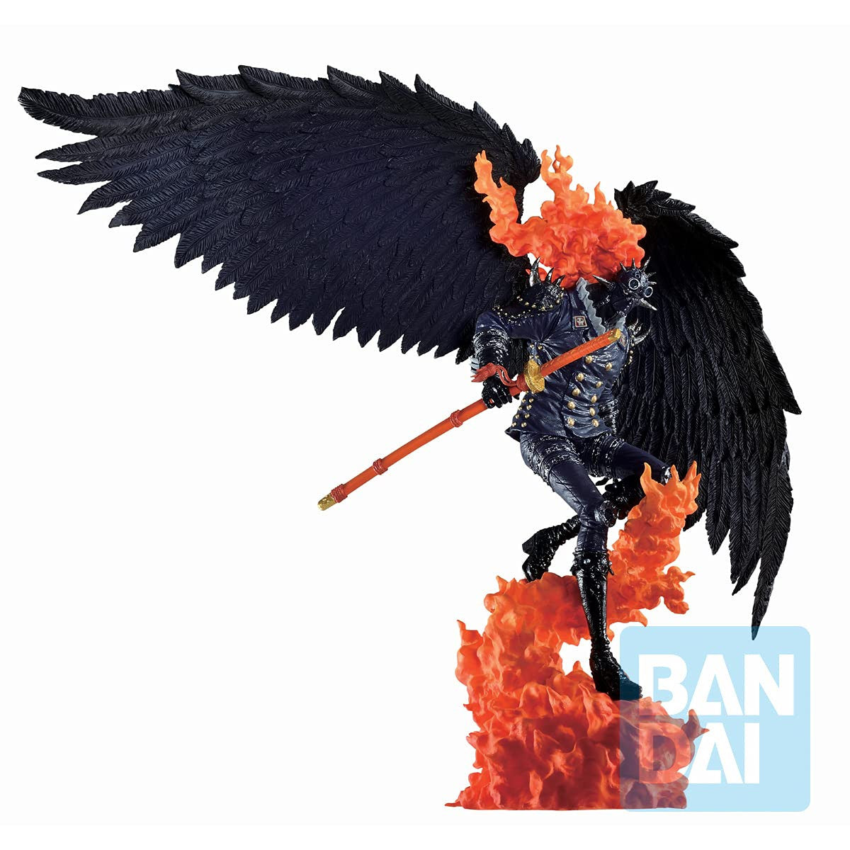 Bandai Ichibansho Figure - King (The Fierce Men Who Gathered at The Dragon) [One Piece] (BAS60179)