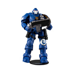 McFarlane Toys Warhammer 40,000 Ultramarines Reiver with Bolt Carbine & Base 7 Action Figure