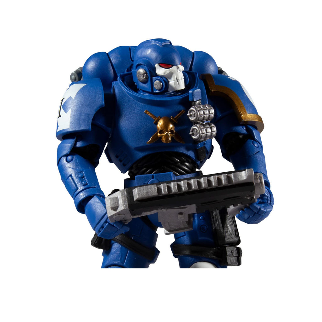 McFarlane Toys Warhammer 40,000 Ultramarines Reiver with Bolt Carbine & Base 7 Action Figure