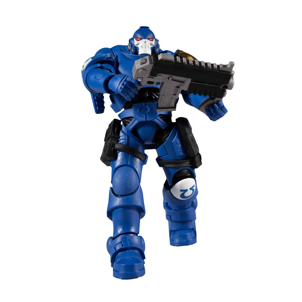 McFarlane Toys Warhammer 40,000 Ultramarines Reiver with Bolt Carbine & Base 7 Action Figure