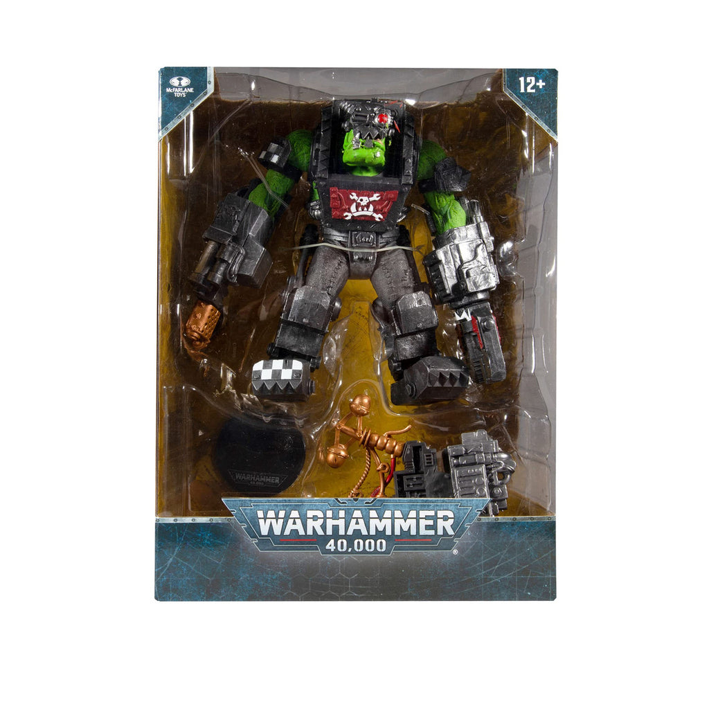 McFarlane Toys Warhammer 40,000 Ork Big Mek Mega Action Figure with Accessory