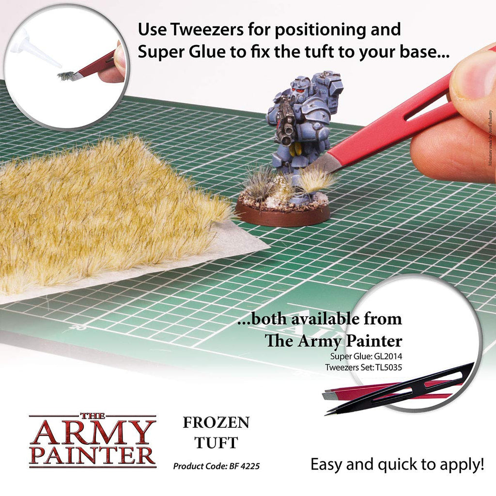 The Army Painter Frozen 77 Tuft in 3 Sizes TAP BF4225