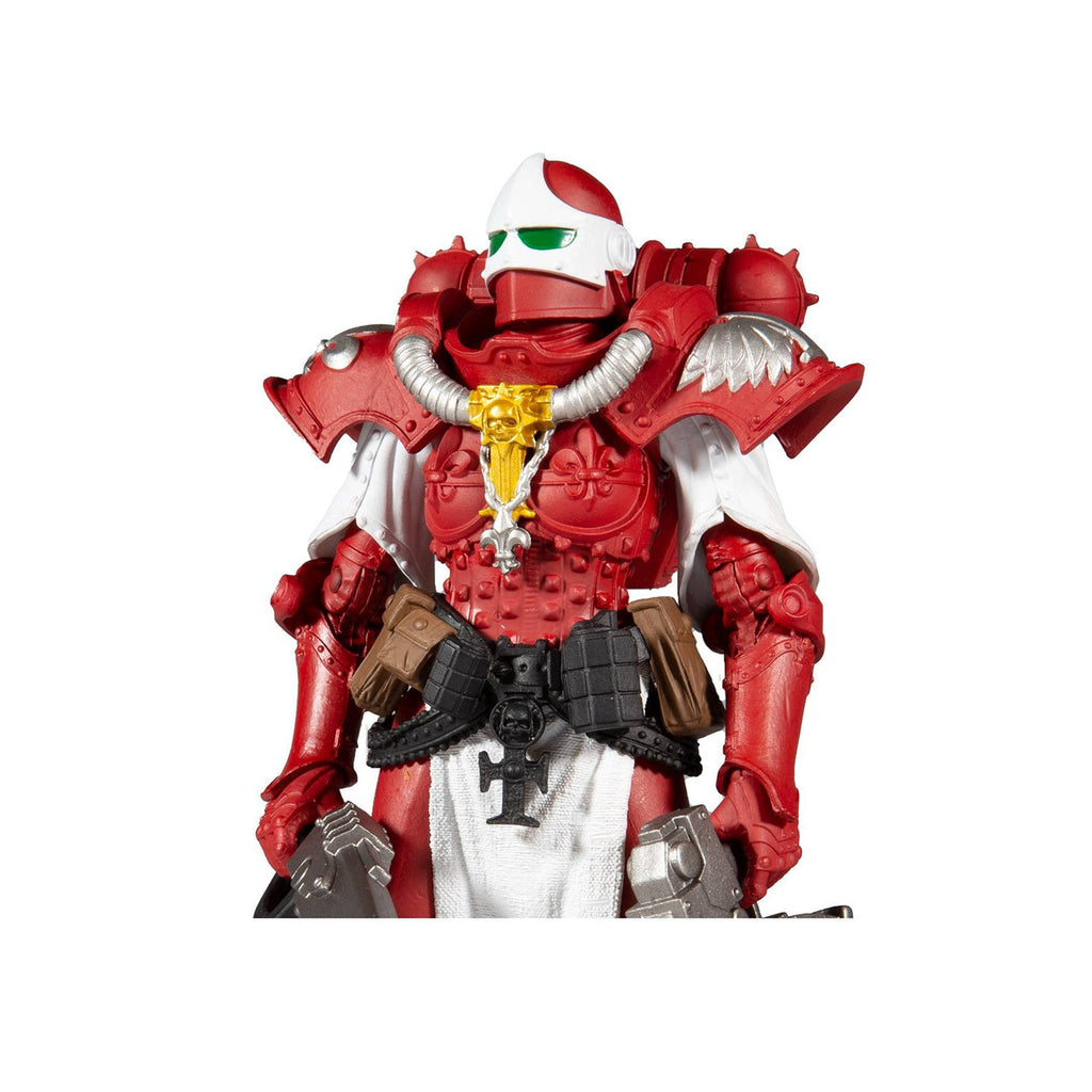 McFarlane Toys Warhammer 40,000 Adepta Sororitas Battle Sister (The Order of The Bloody Rose) 7 Action Figure