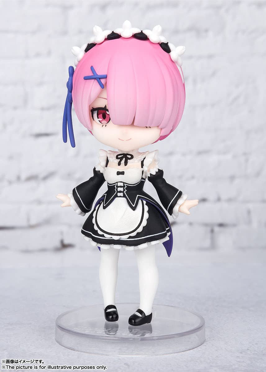 Tamashii Nations Figuarts Mini - Ram [Re:Zero -Starting Life in Another World 2nd Season], Bandai Spirits Figuarts Mini Figure