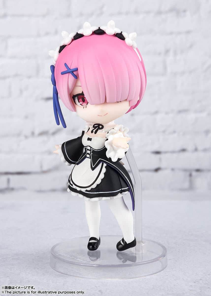 Tamashii Nations Figuarts Mini - Ram [Re:Zero -Starting Life in Another World 2nd Season], Bandai Spirits Figuarts Mini Figure