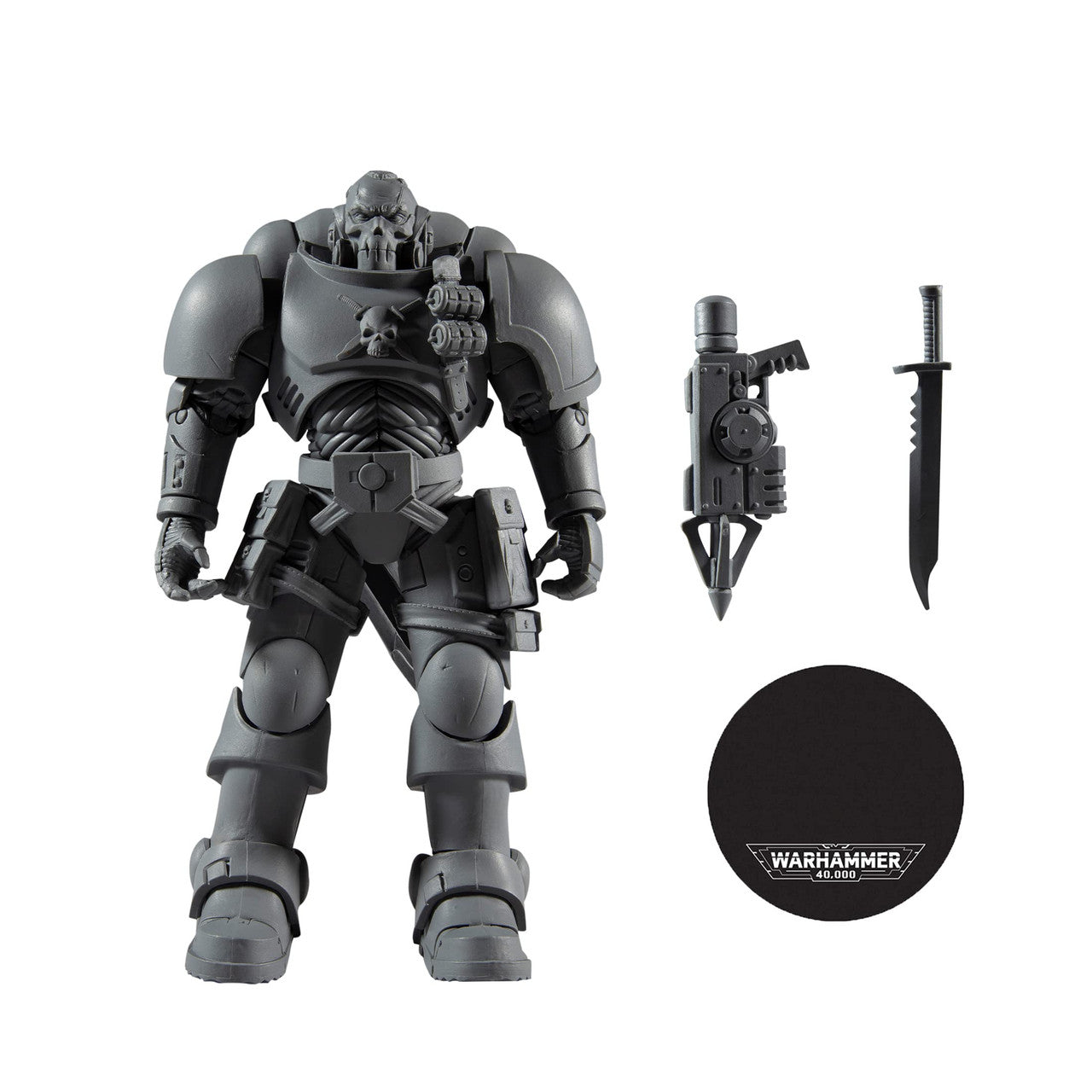 McFarlane Toys Warhammer 40,000 Space Marine Reiver (Artist Proof) with Grapnel Launcher & Base 7 Action Figure