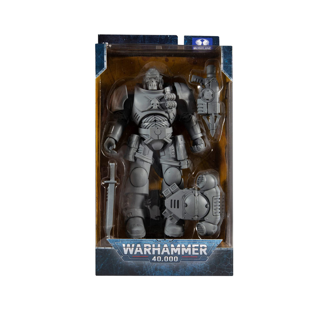 McFarlane Toys Warhammer 40,000 Space Marine Reiver (Artist Proof) with Grapnel Launcher & Base 7 Action Figure