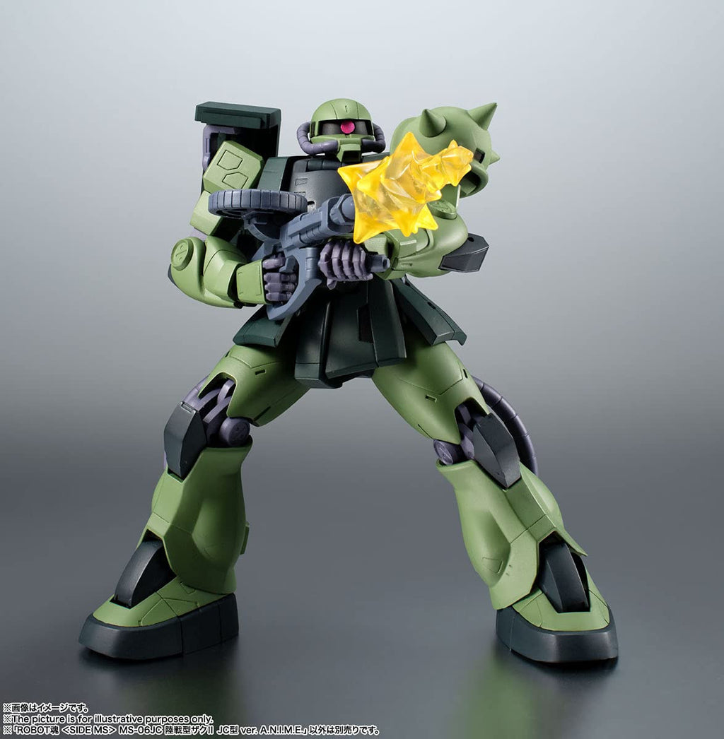 Tamashii Nations - Mobile Suit Gundam The 08th MS Team - <Side MS> MS-06JC ZAKU II Type JC ver. A.N.I.M.E., Bandai Spirits The Robot Spirits Figure
