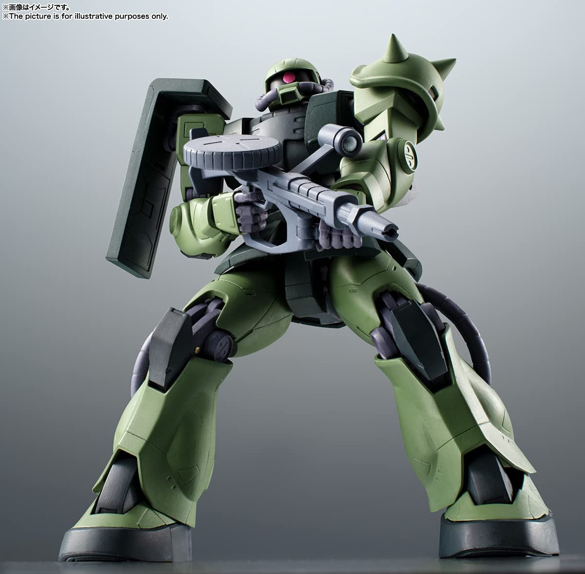 Tamashii Nations - Mobile Suit Gundam The 08th MS Team - <Side MS> MS-06JC ZAKU II Type JC ver. A.N.I.M.E., Bandai Spirits The Robot Spirits Figure