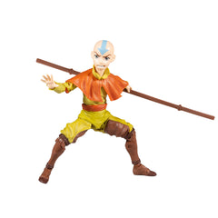 Avatar The Last Airbender Aang 7 Inch Action Figure With Accessories Single Pack MF130300A-AANG