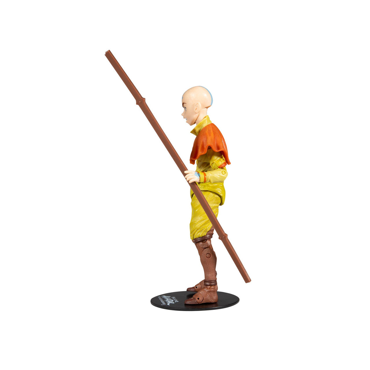 Avatar The Last Airbender Aang 7 Inch Action Figure With Accessories Single Pack MF130300A-AANG