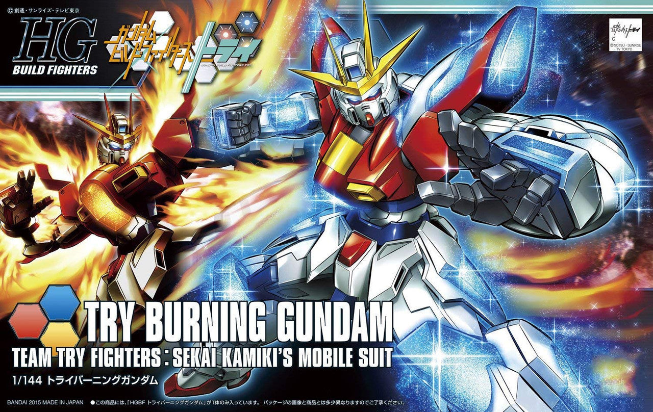 Bandai Namco #28 Try Burning Gundam Gundam Build Fighters Try, Bandai HGBF (BAS5055437)