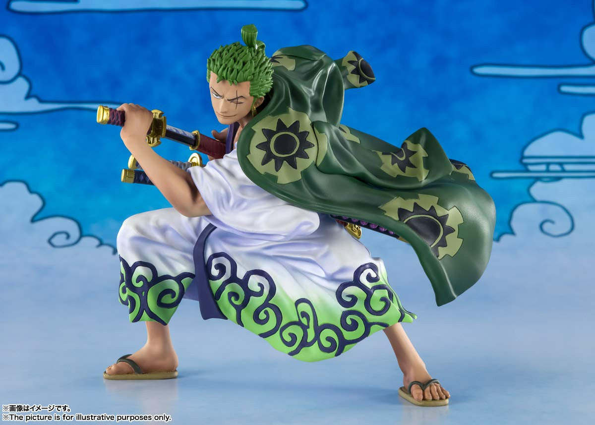 TAMASHII NATIONS Roronoa Zoro (Zorojuro) One Piece, Bandai Spirits Figuarts Zero