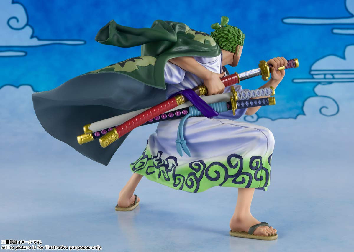 TAMASHII NATIONS Roronoa Zoro (Zorojuro) One Piece, Bandai Spirits Figuarts Zero